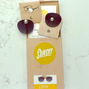 Sunski Makani Honey Ocean Lens Replacement Kit